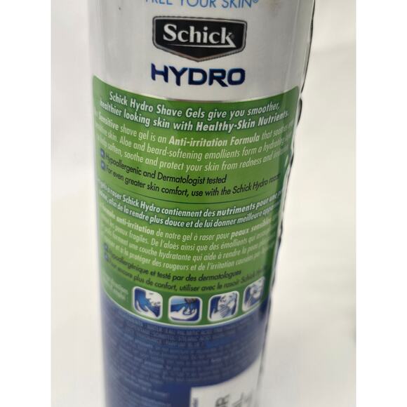 Schick Hydro Sensitive Skin Shaving Gel 8.4 oz /  238 g Set of 2 Soothing Men's - Picture 5 of 7
